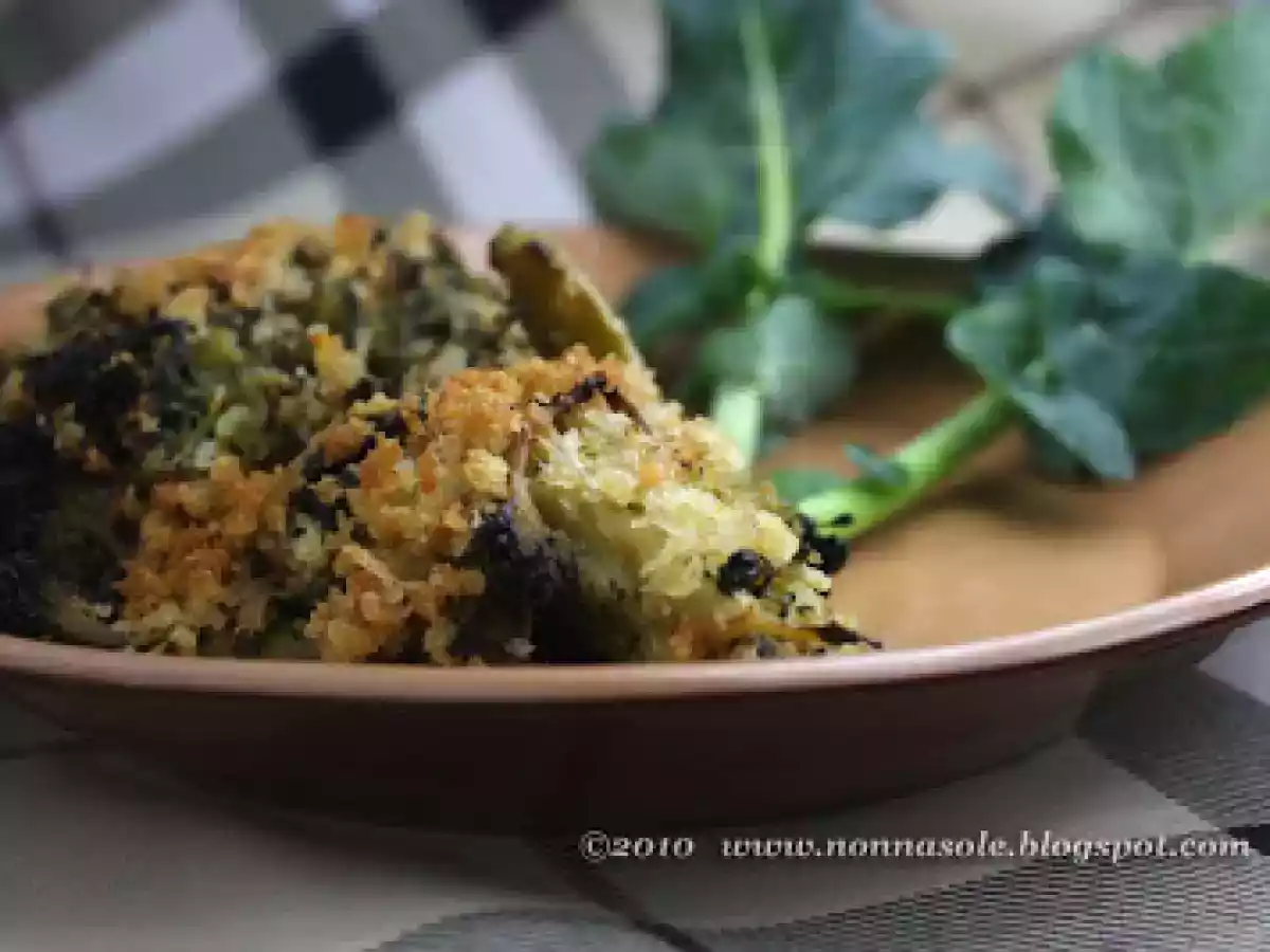 Cavolo romano e siciliano gratinati - foto 2