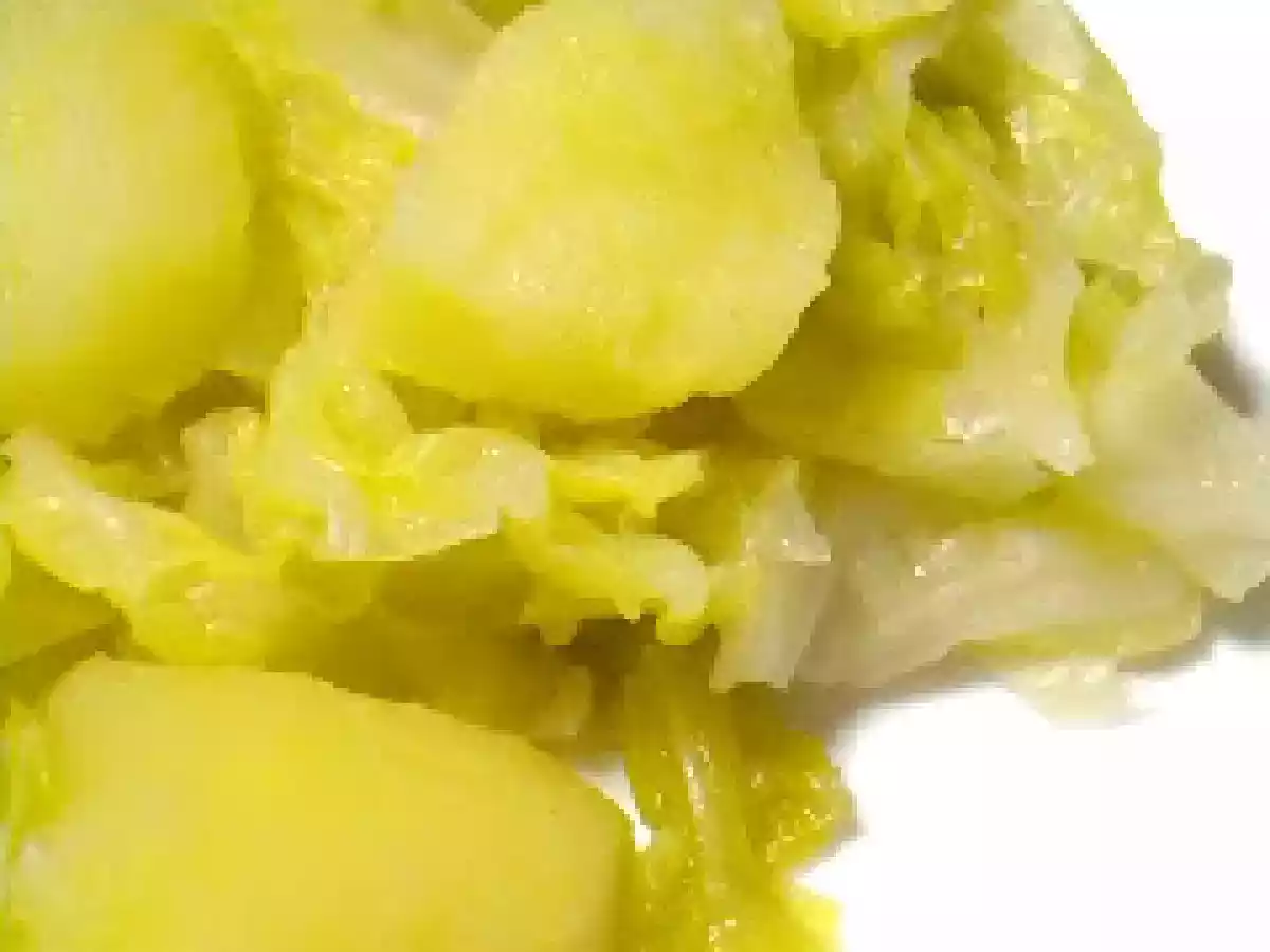 CAVOLO-VERZA E PATATE DI CASA MIA - foto 4