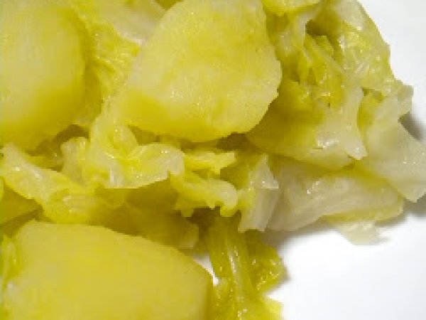 CAVOLO-VERZA E PATATE DI CASA MIA - foto 4