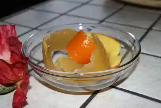 Cedro ed arancia canditi