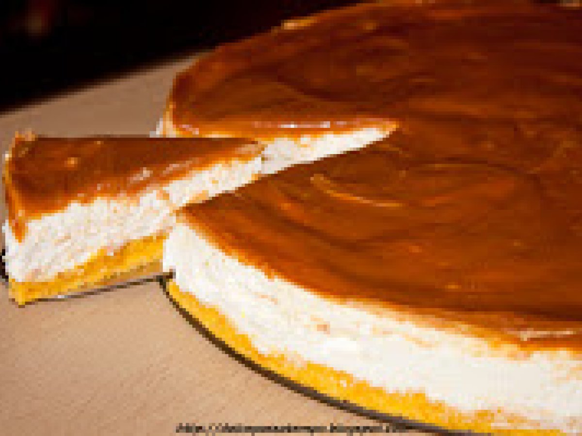Ceescake con dulce de leche