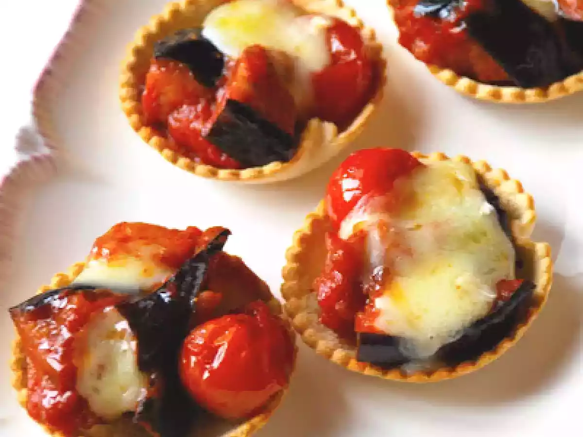 Cestini con melanzane e brie - foto 2