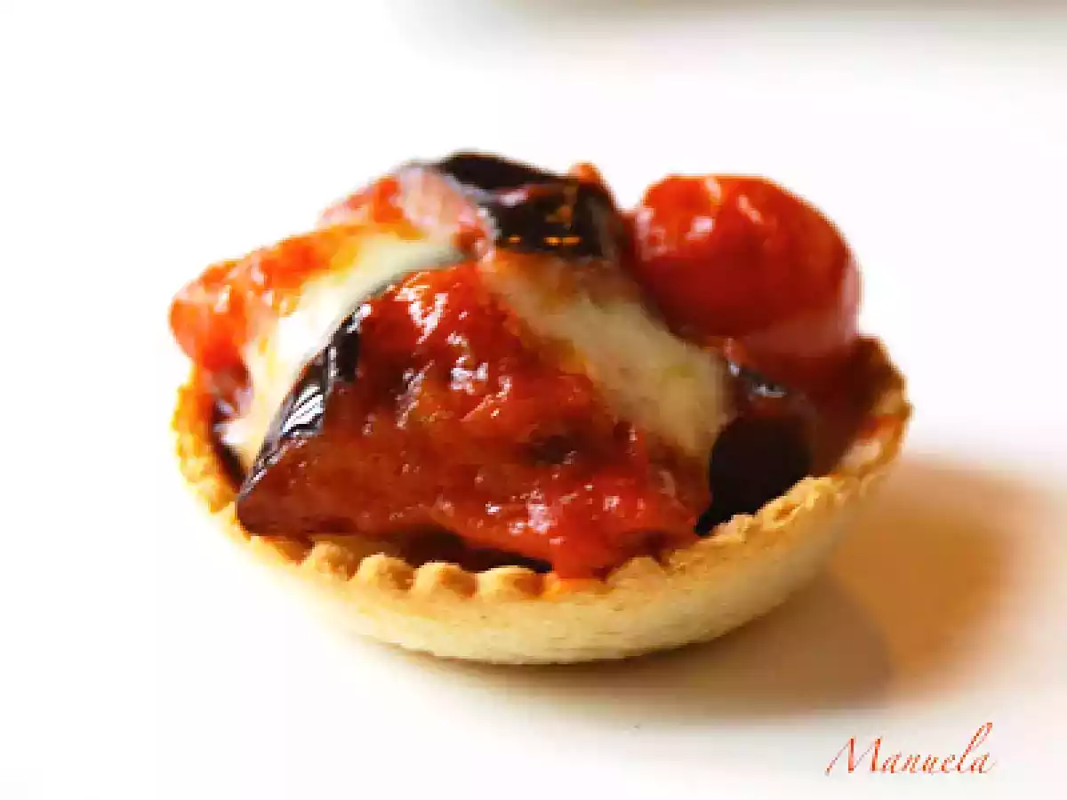 Cestini con melanzane e brie - foto 3