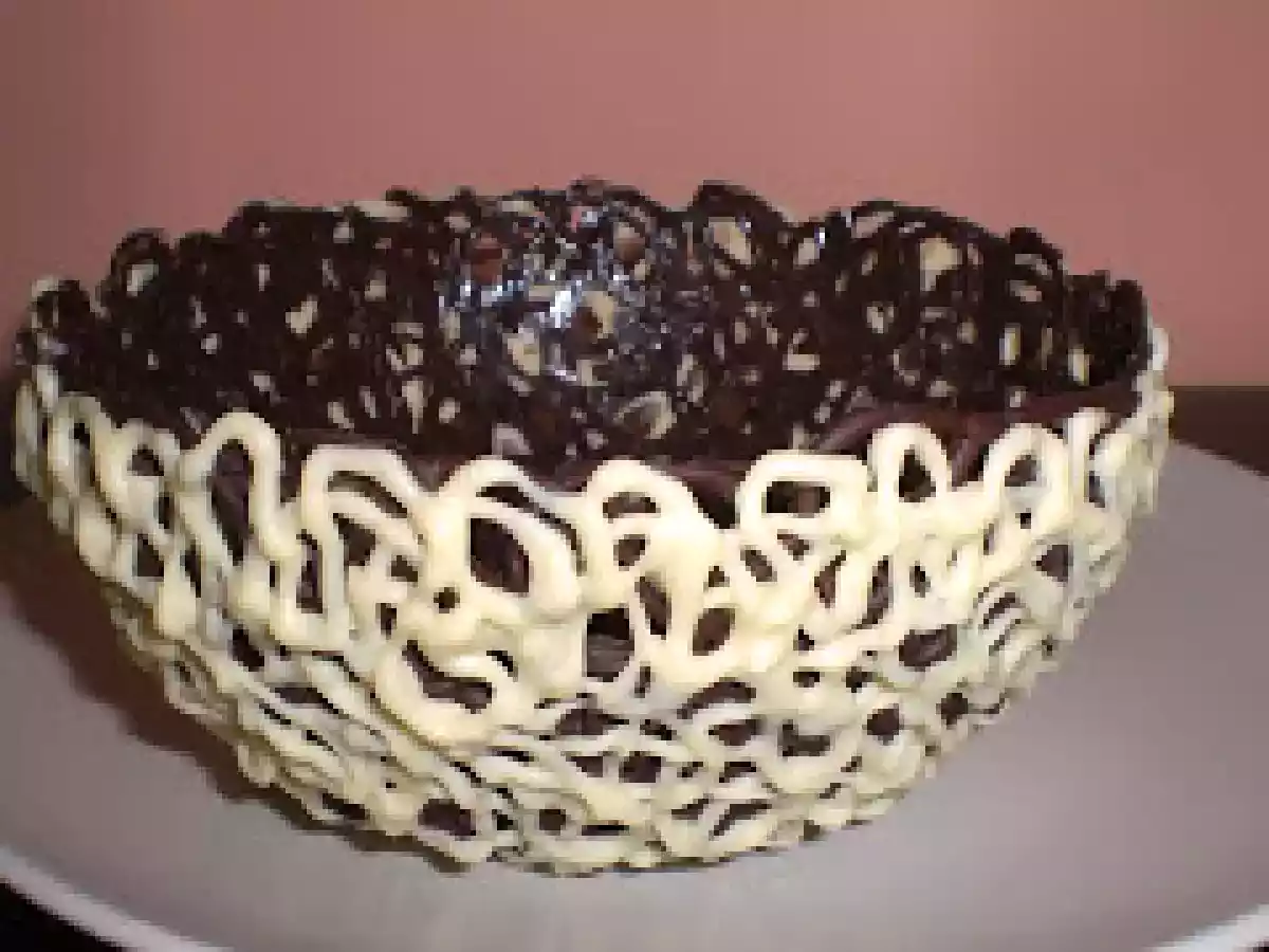 Cestino Filigranato Di Cioccolato Con Truffes - foto 6