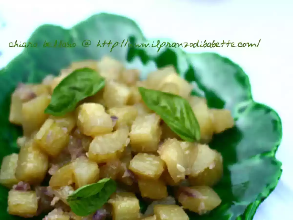 Cetrioli cotti allo zenzero