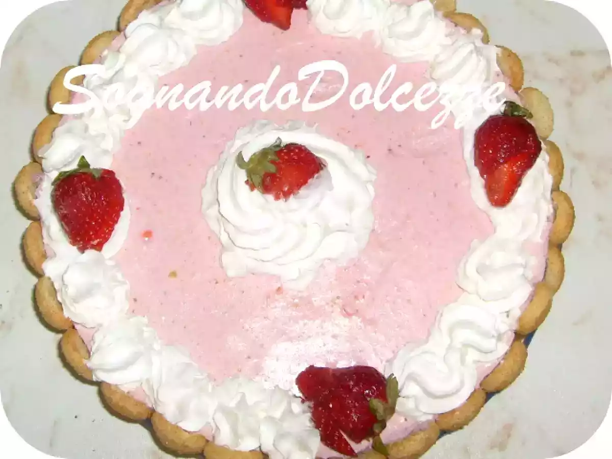Charlotte di Fragole e Yogurt