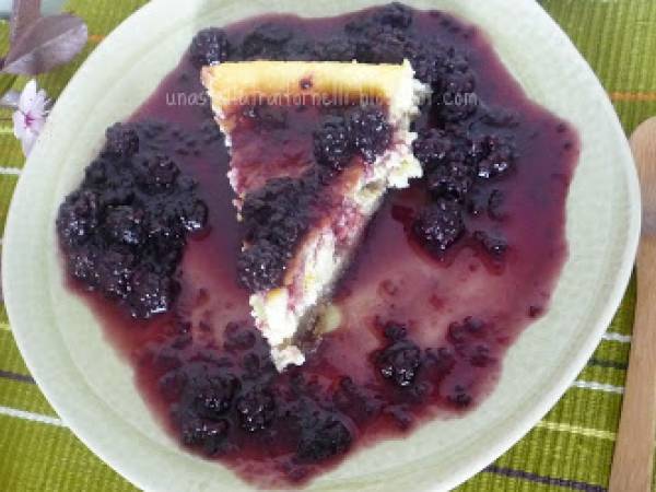 Cheese Cake con marmellata di more