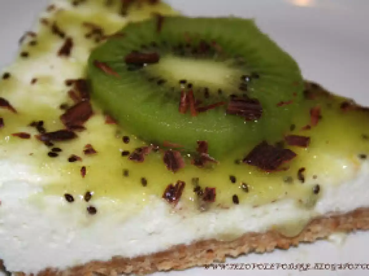 CHEESE CAKE CON SALSA KIWI - foto 2