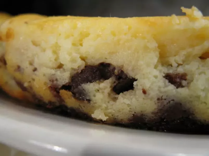 Cheese cake di recupero con ripeno di ricotta e gocce cioccolato - foto 11