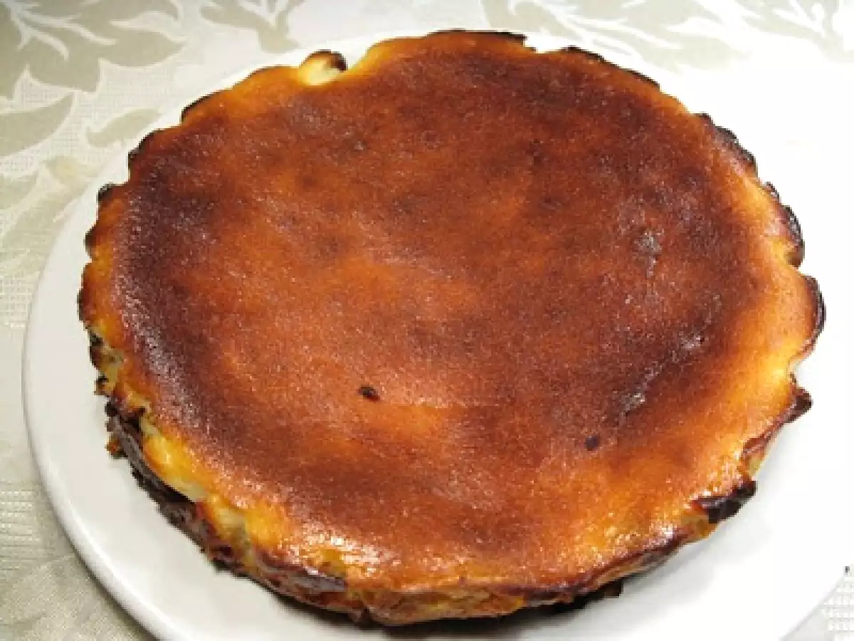 Cheese cake di recupero con ripieno di ricotta e gocce di cioccolato - foto 5