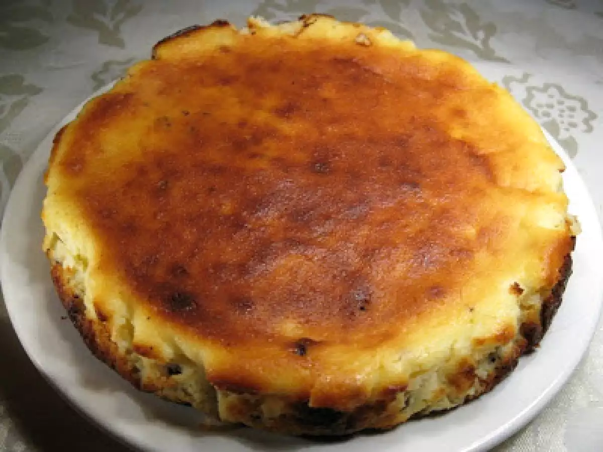 Cheese cake di recupero con ripieno di ricotta e gocce di cioccolato - foto 6