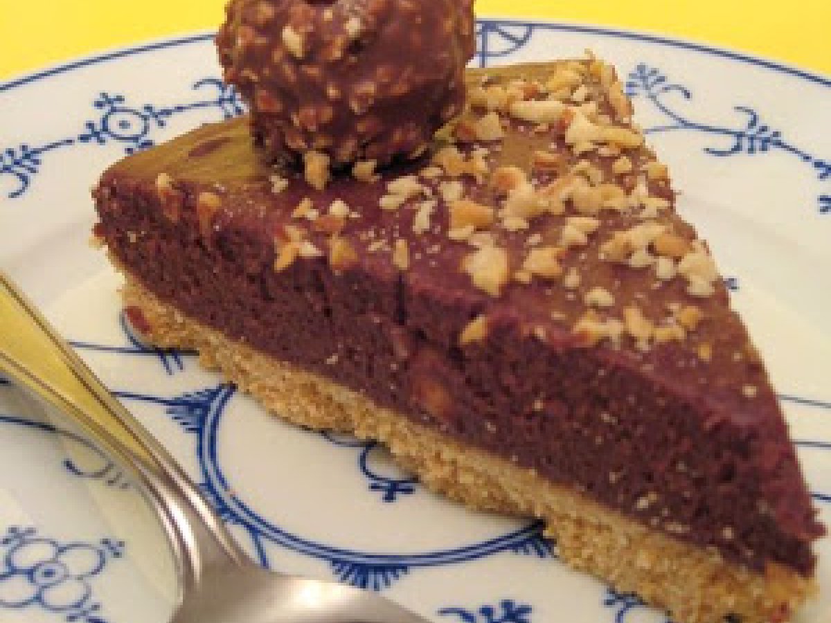 Cheesecake ai Ferrero Rocher