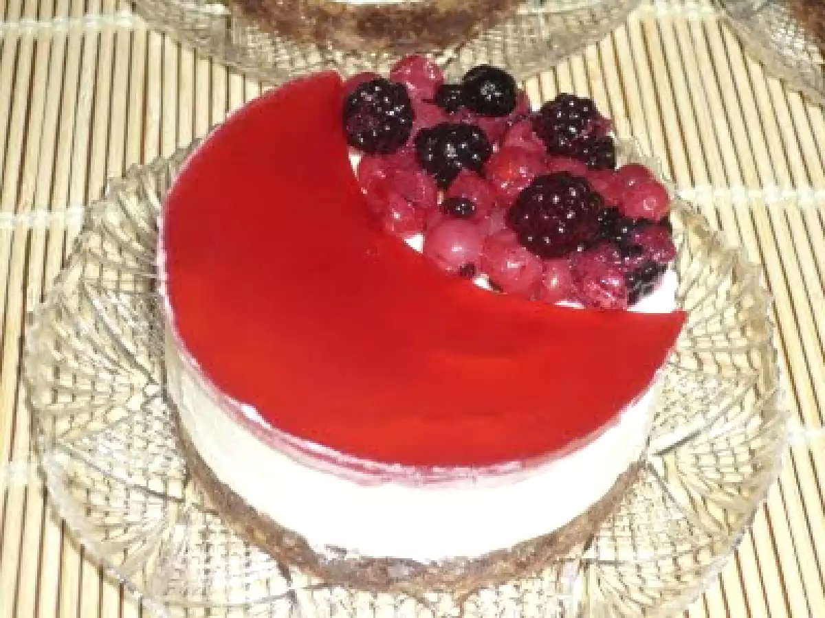 Cheesecake ai frutti di bosco - monoporzione - foto 2