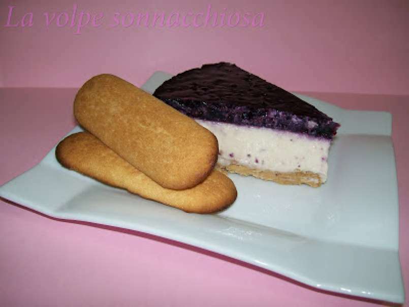 Cheesecake ai mirtilli, foto 2