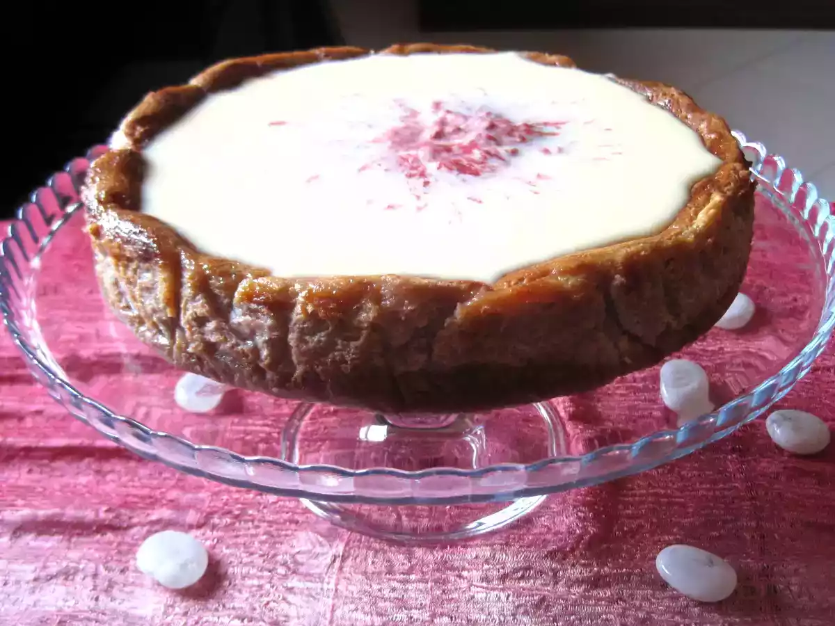 Cheesecake al cioccolato bianco e lamponi - foto 4