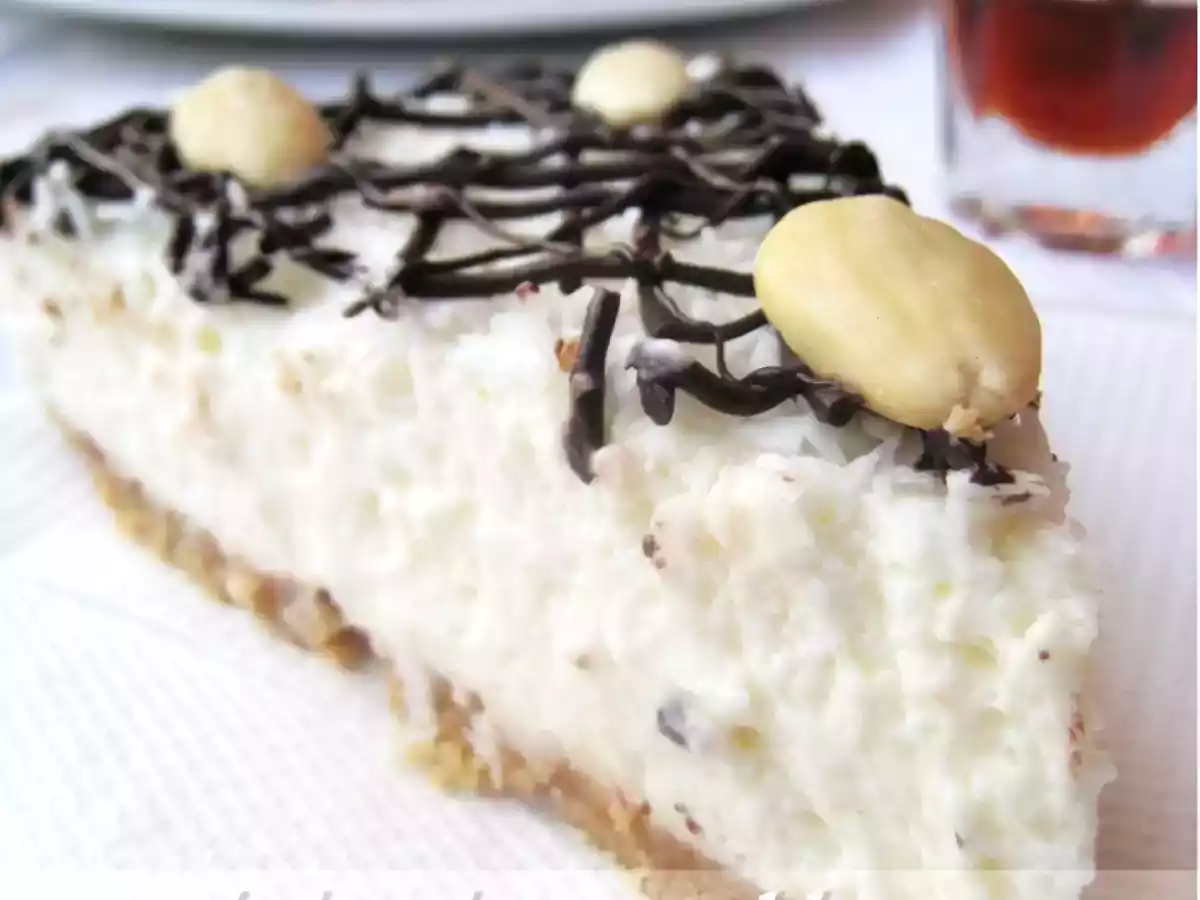 Cheesecake al cocco senza cottura - foto 3