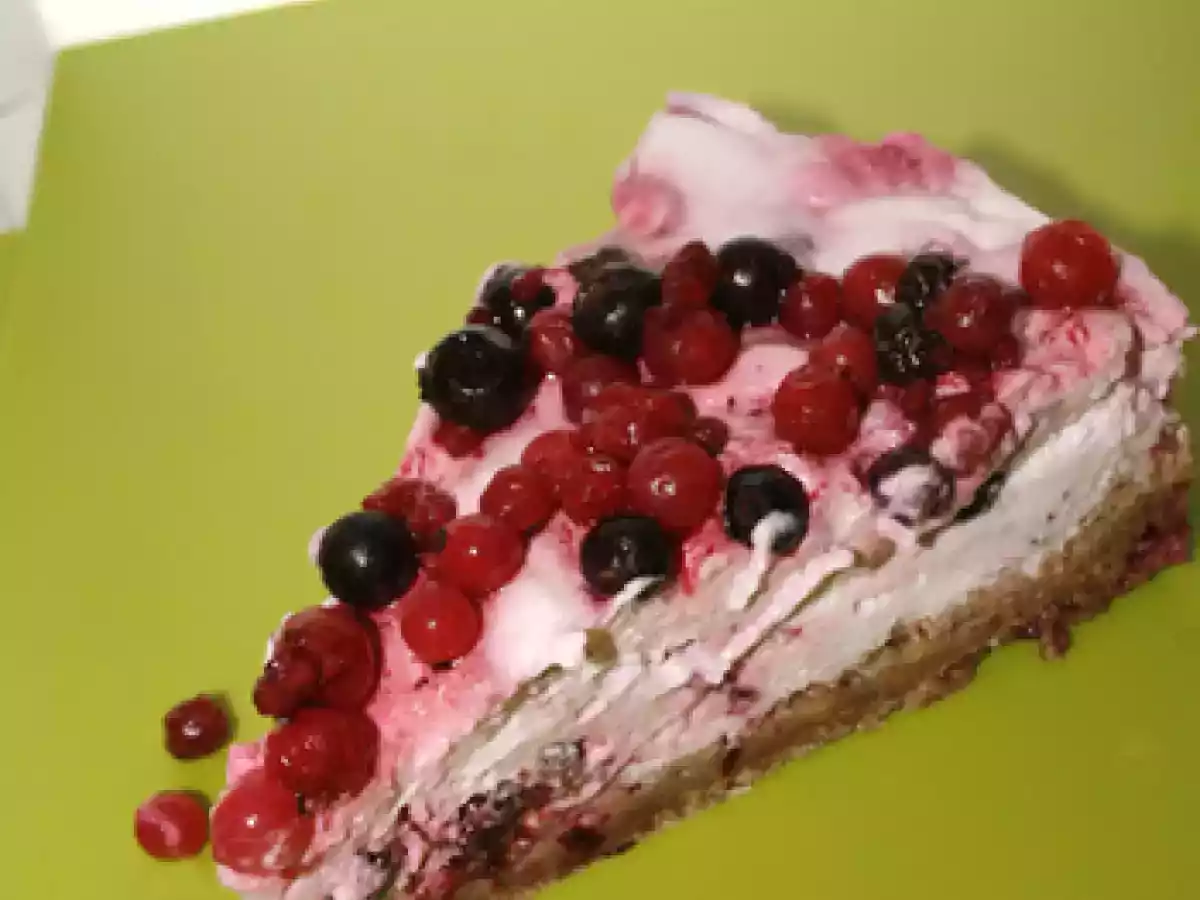 Cheesecake al mascarpone e frutti di bosco