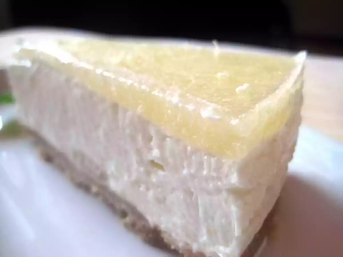Cheesecake all'ananas con cioccolato bianco e menta - foto 6