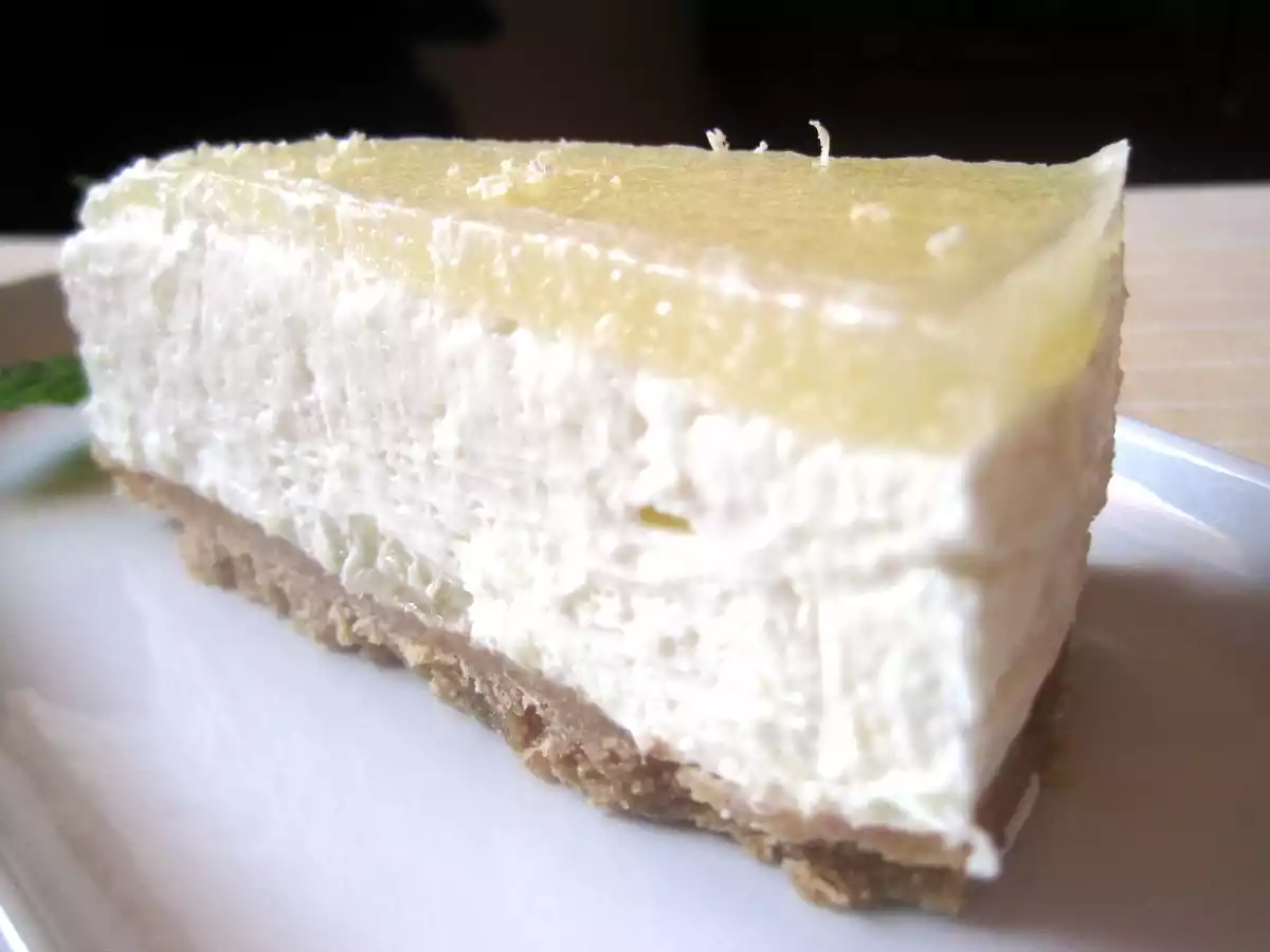 Cheesecake all'ananas con cioccolato bianco e menta - foto 7