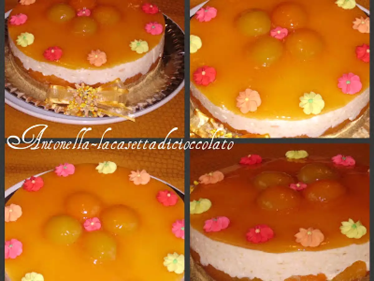 Cheesecake alle albicocche - foto 3