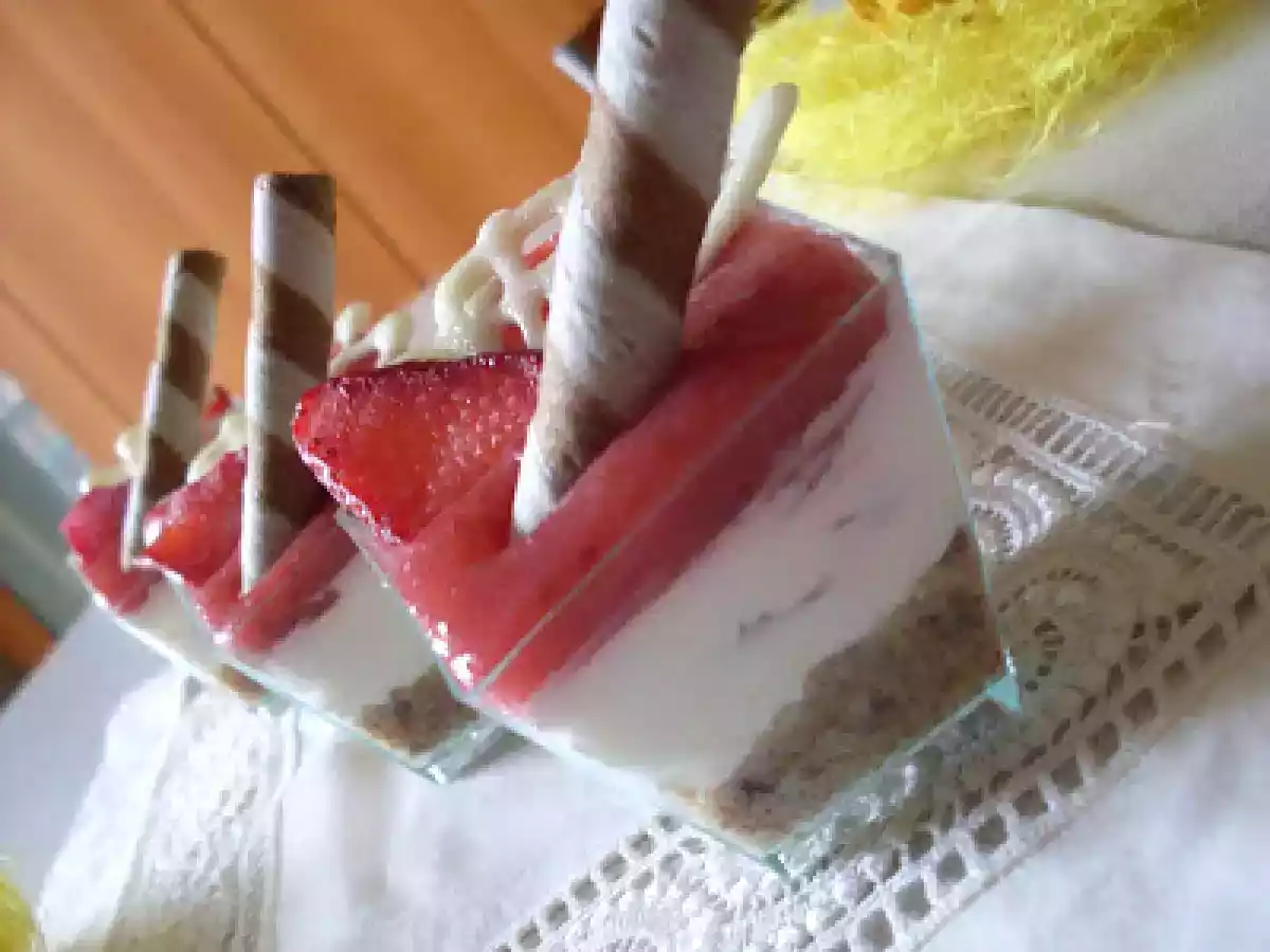 CheeseCake alle Fragole... Bicchierino Godurioso!!! - foto 3