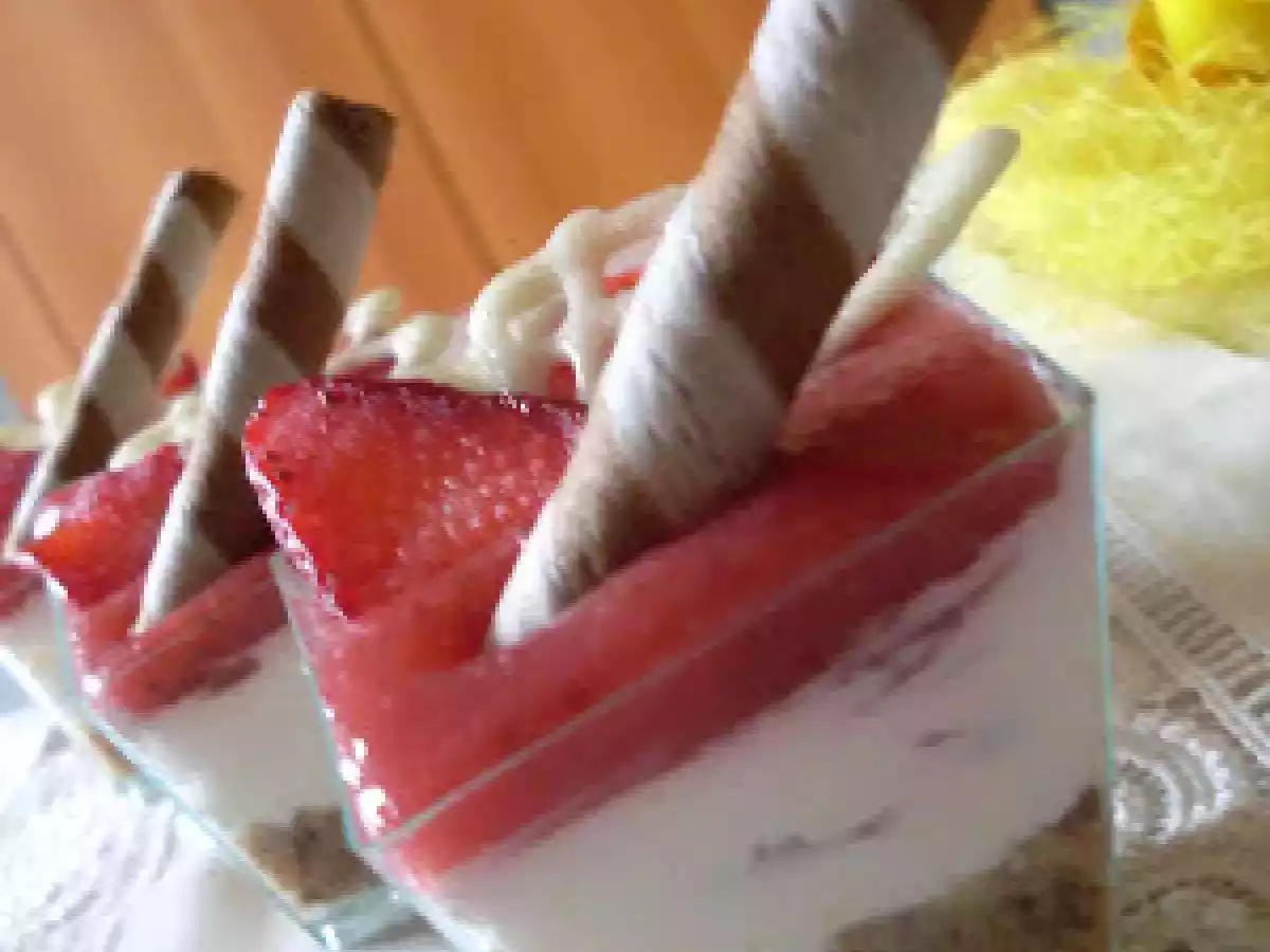 CheeseCake alle Fragole... Bicchierino Godurioso!!! - foto 4