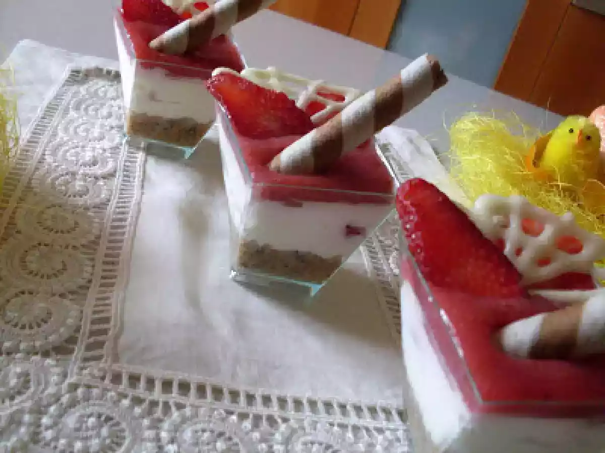 CheeseCake alle Fragole... Bicchierino Godurioso!!! - foto 5