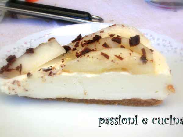 CHEESECAKE ALLE PERE