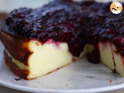 Cheesecake con latte condensato e frutti rossi - foto 3