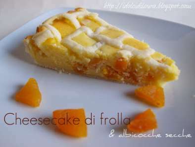 Cheesecake di frolla e albicocche secche - foto 2