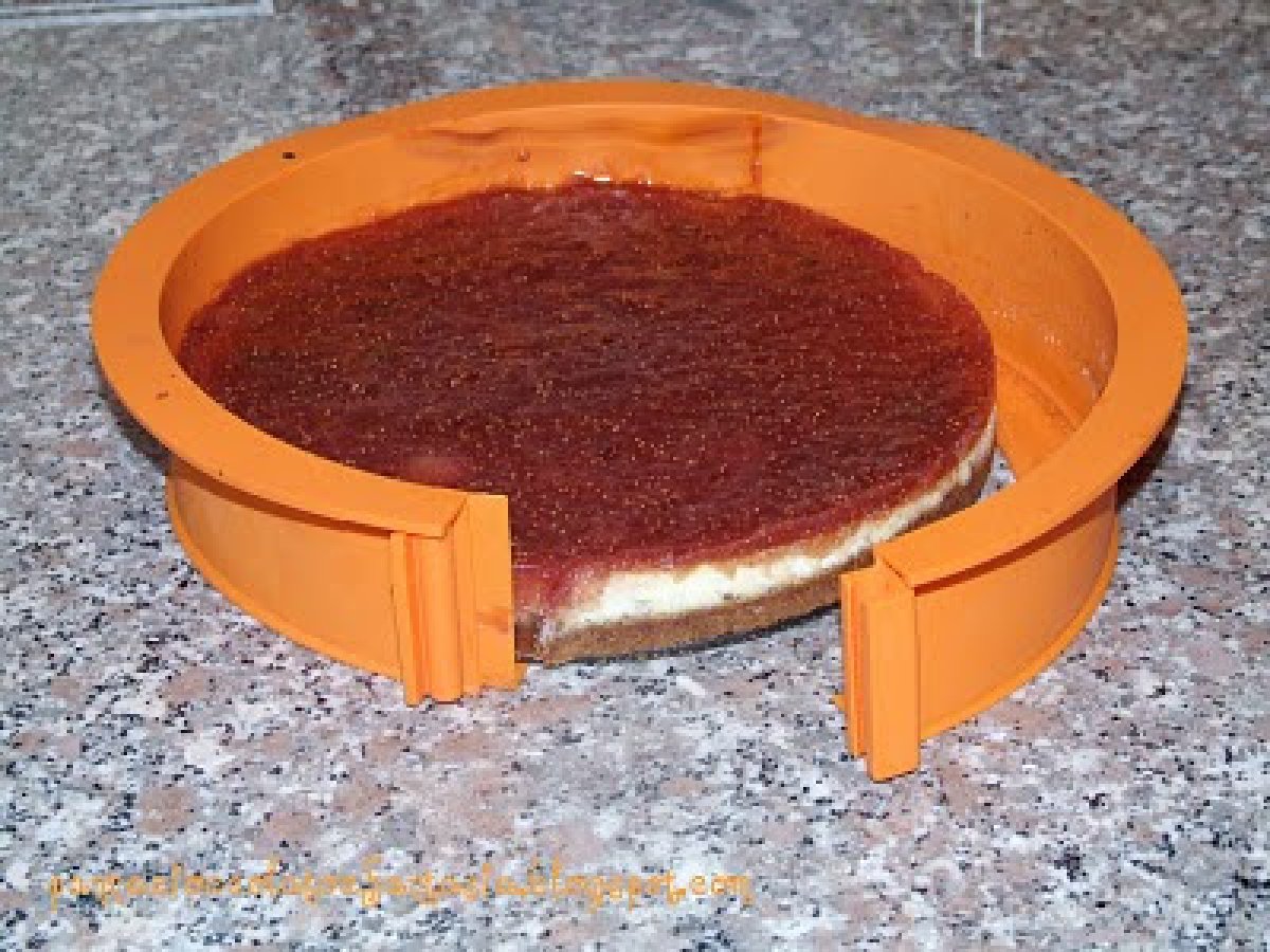 Cheesecake fichi e noci - foto 3