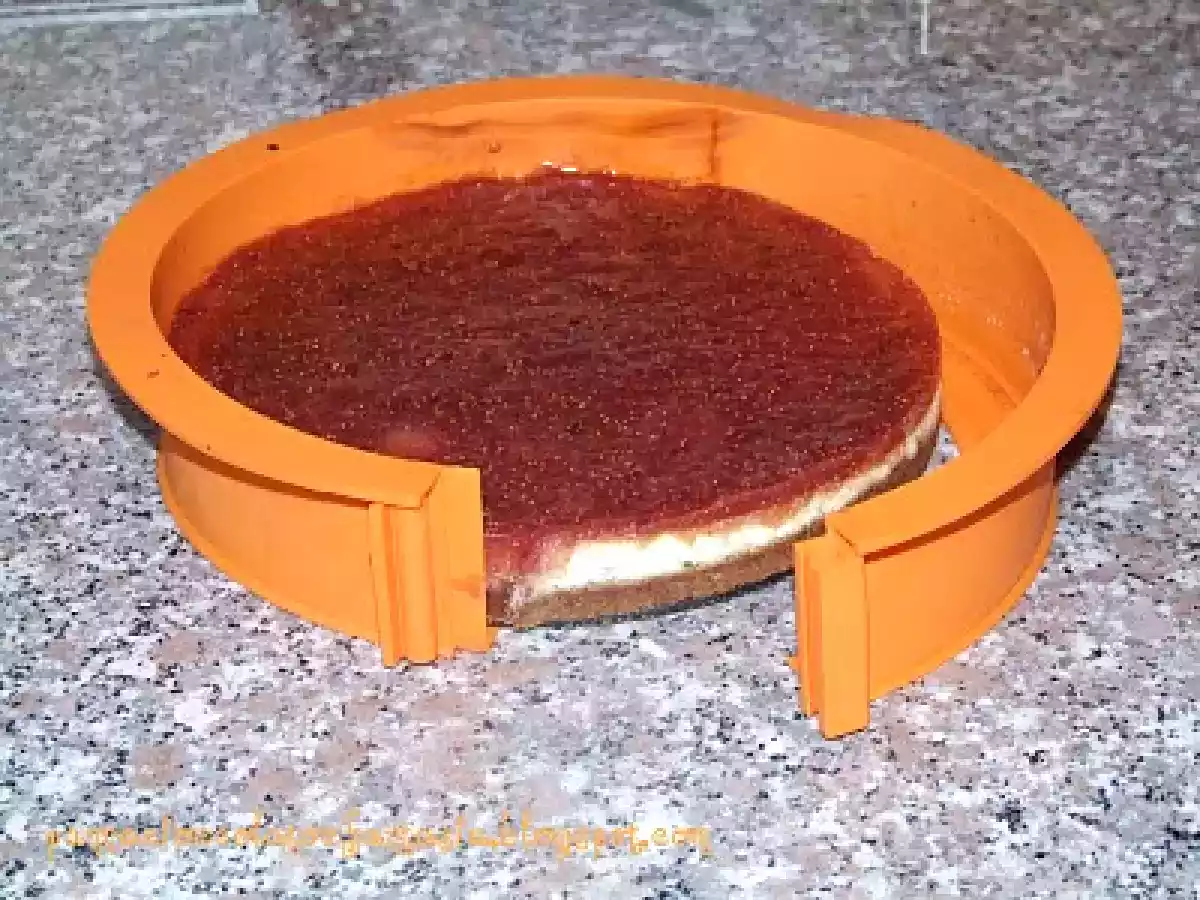 Cheesecake fichi e noci - foto 3