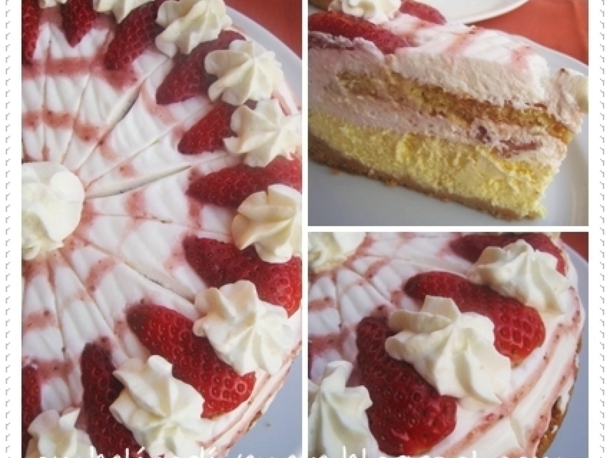 CHEESECAKE FRAGOLE E LIMONE