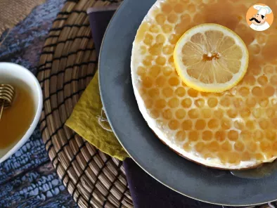 Cheesecake limone e miele senza cottura