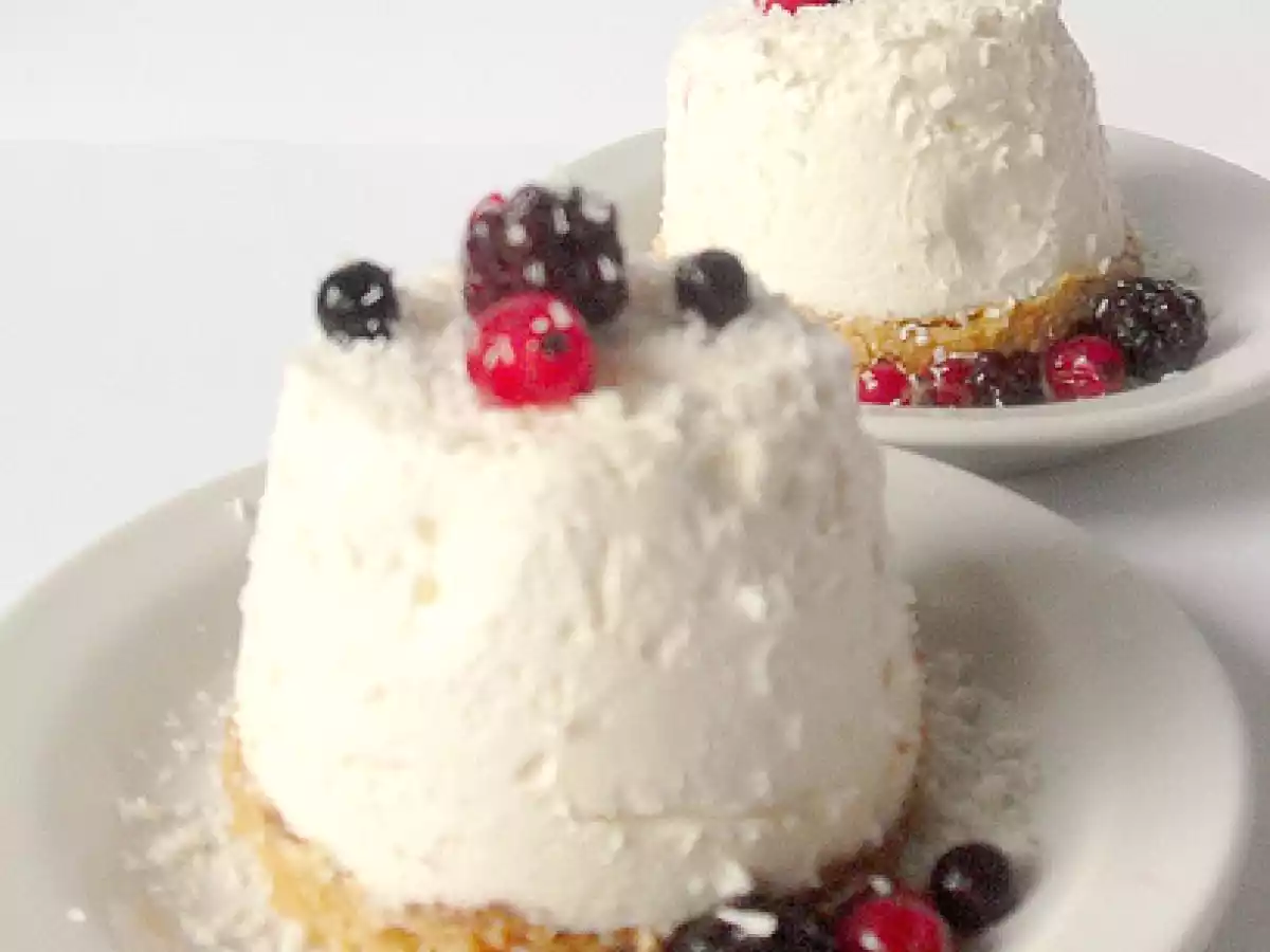 Cheesecake monoporzione con cocco e ricotta - foto 2