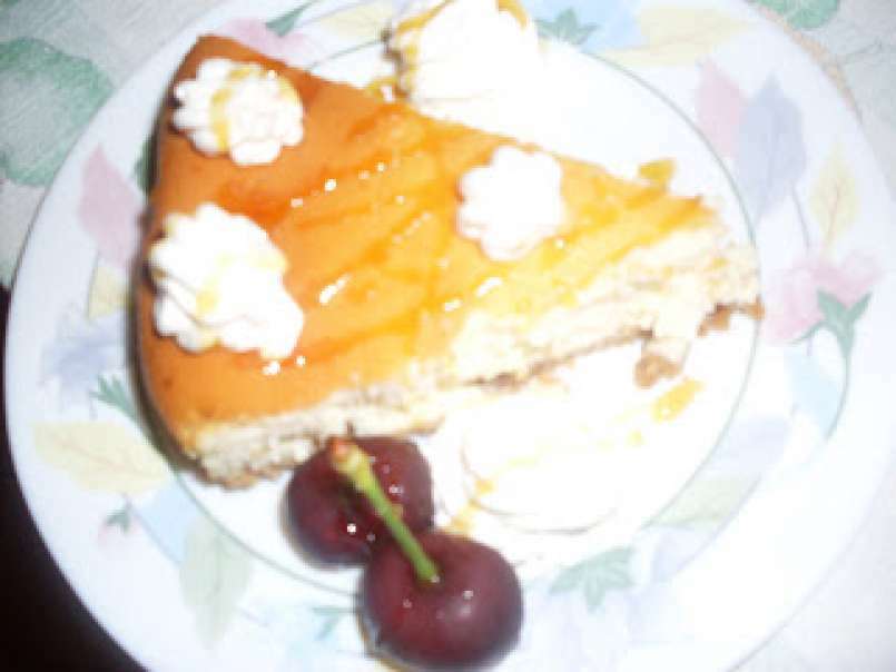 Cheesecake profumata al limone..con fili di caramello!!^_^ - foto 3