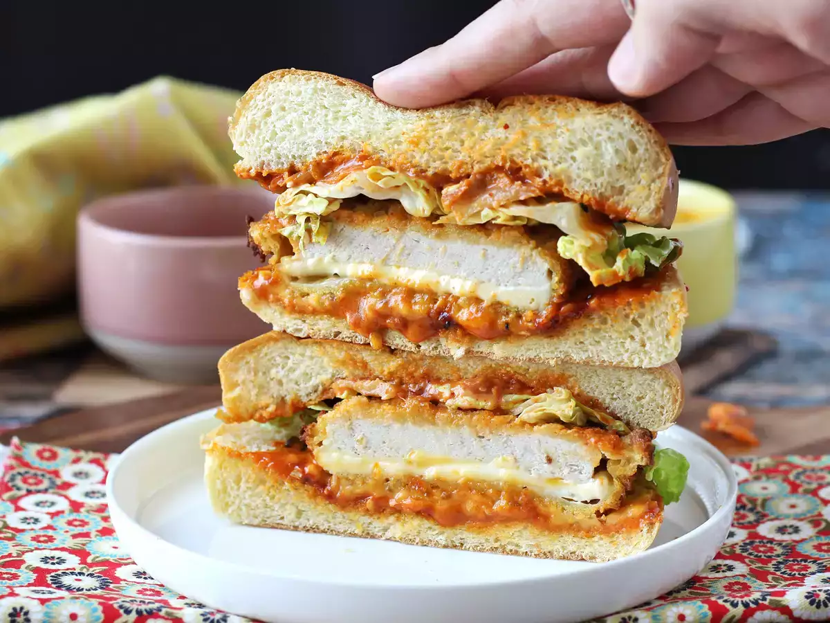 ChickenBurger coreano: croccante, leggermente piccante e davvero goloso - foto 4