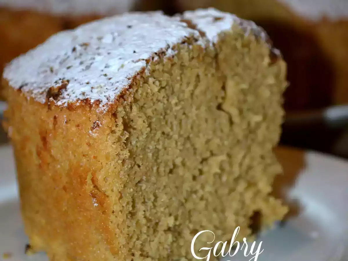 Chiffon cake con cioccolato alle nocciole gianduia - foto 3