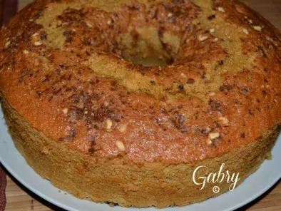 Chiffon cake con cioccolato alle nocciole gianduia - foto 4