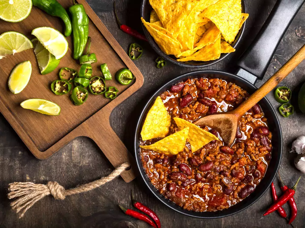 Chili con Carne - Caseiro