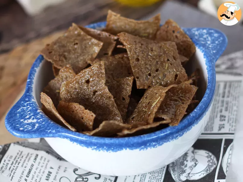 Chips di crêpes al grano saraceno, perfette per l'aperitivo!, foto 1