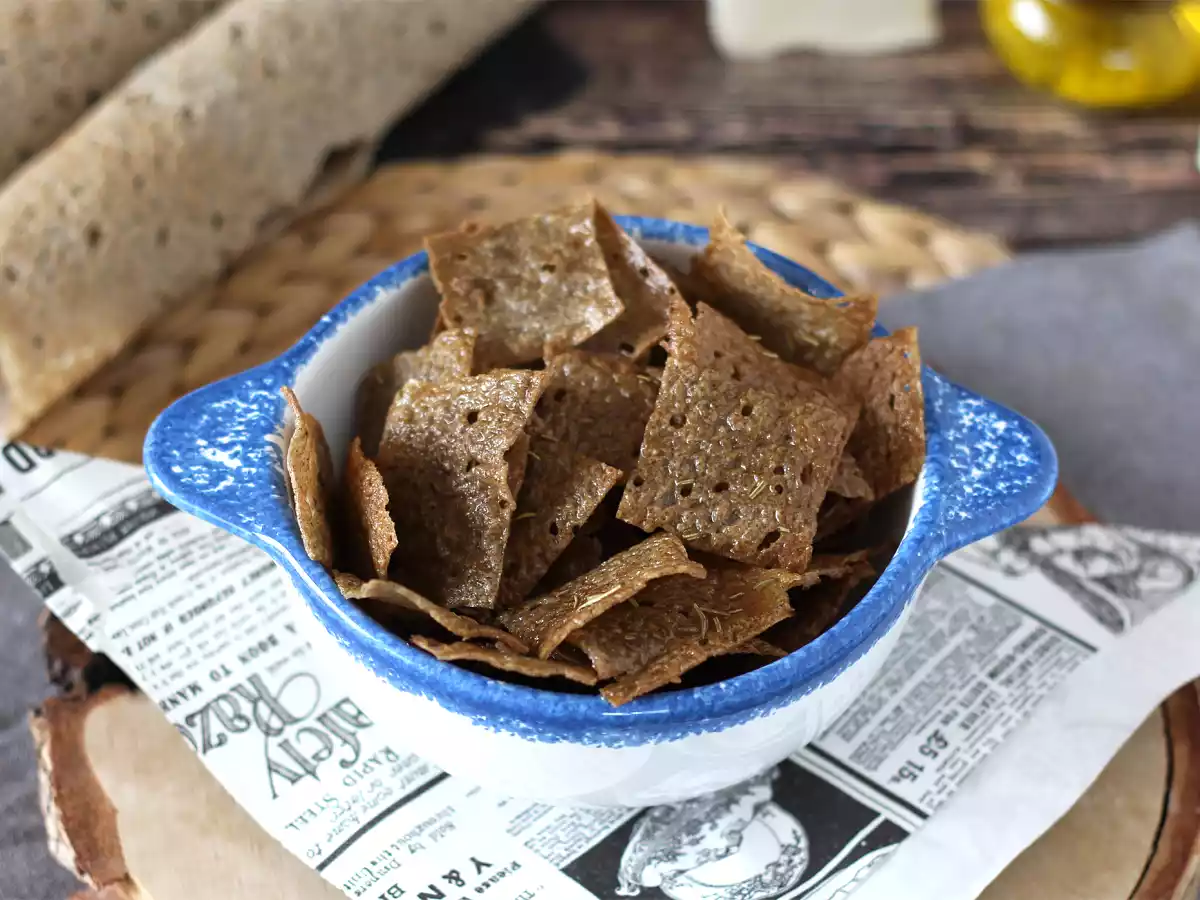 Chips di crêpes al grano saraceno, perfette per l'aperitivo! - foto 2