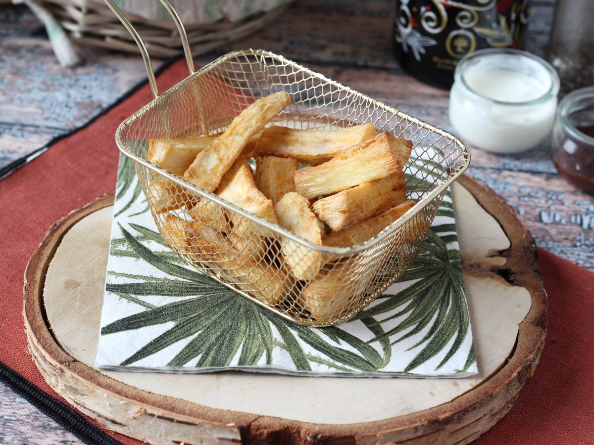 Chips di manioca in friggitrice ad aria! - foto 5
