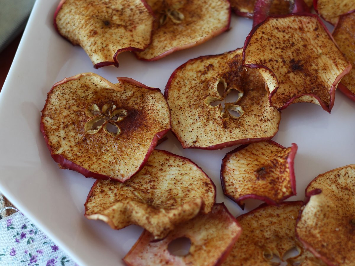 Chips di mele con la friggitrice ad aria - foto 5