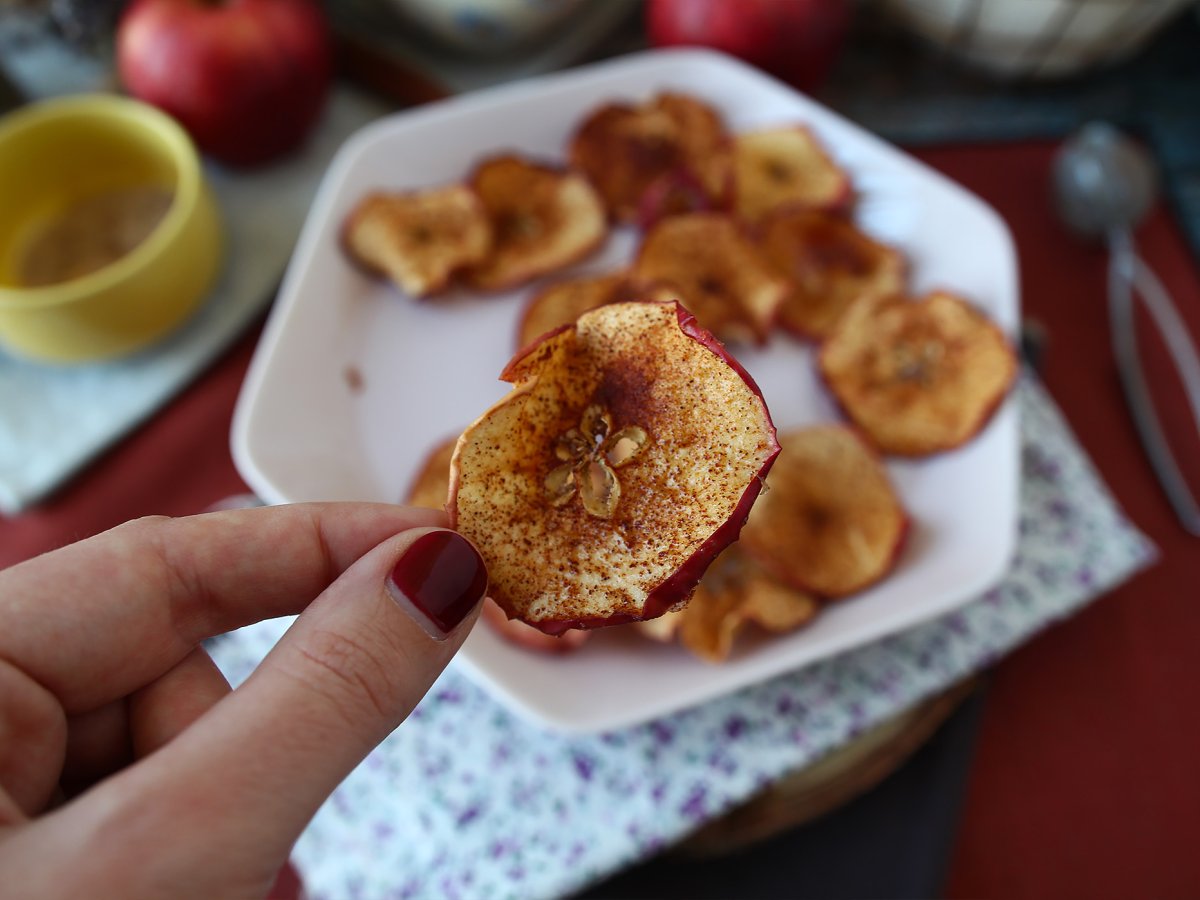 Chips di mele con la friggitrice ad aria - foto 6