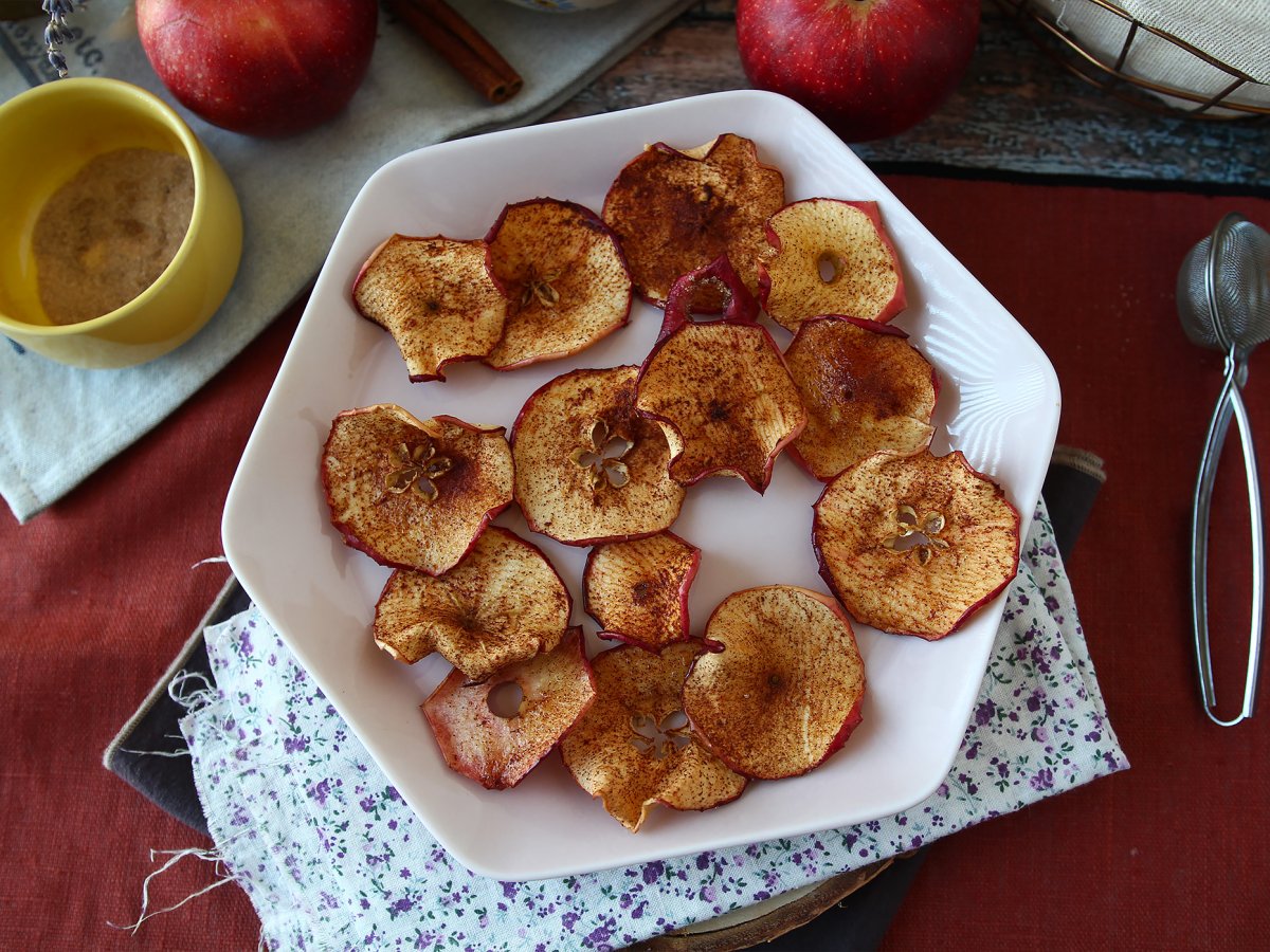 Chips di mele con la friggitrice ad aria - foto 7