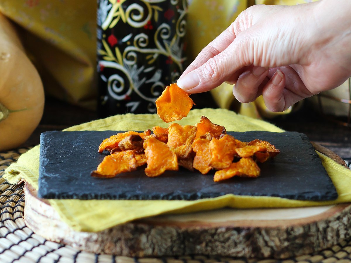 Chips di zucca in friggitrice ad aria: leggere e gustose - foto 3