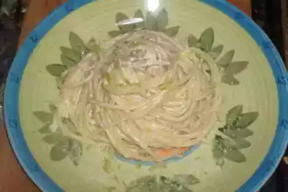 Chitarrine al limone