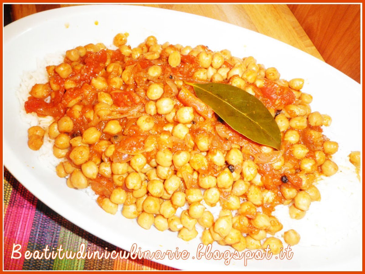 Cholay, una ricetta indiana