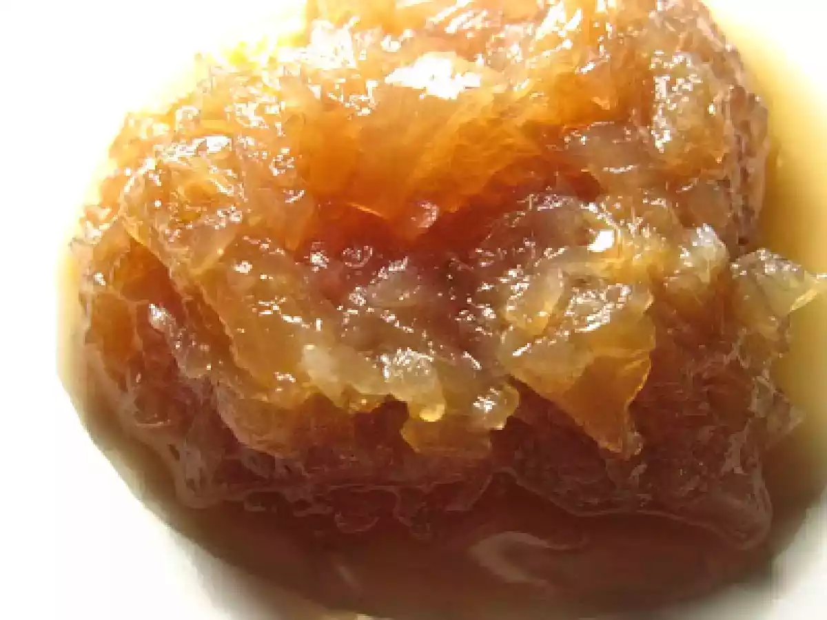 Chutney di cipolle e arance e...gli jacquard di Mammazan